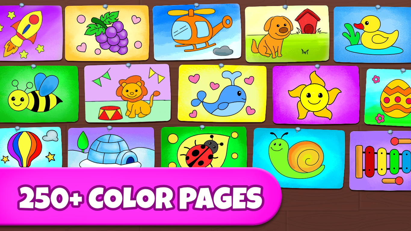 Coloring Games: Coloring Book & Painting