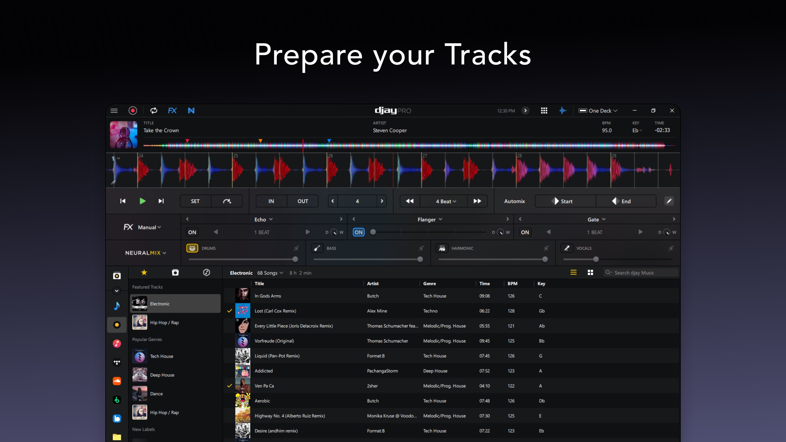 djay Pro - DJ App & AI Mixer
