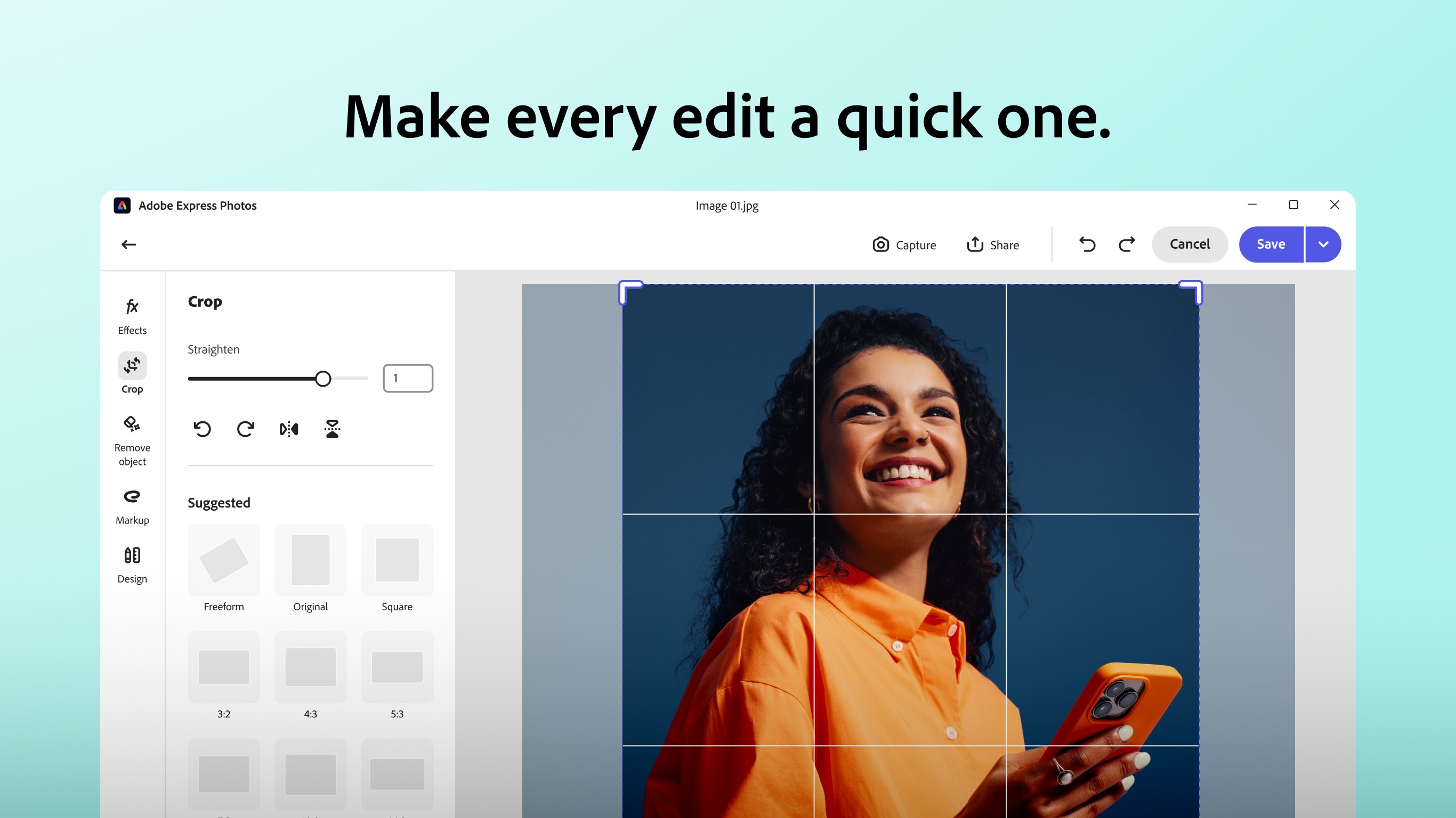 Adobe Express Photos (formerly Photoshop Express)