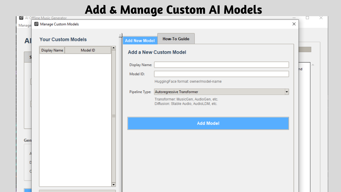 AI Offline Music Generator