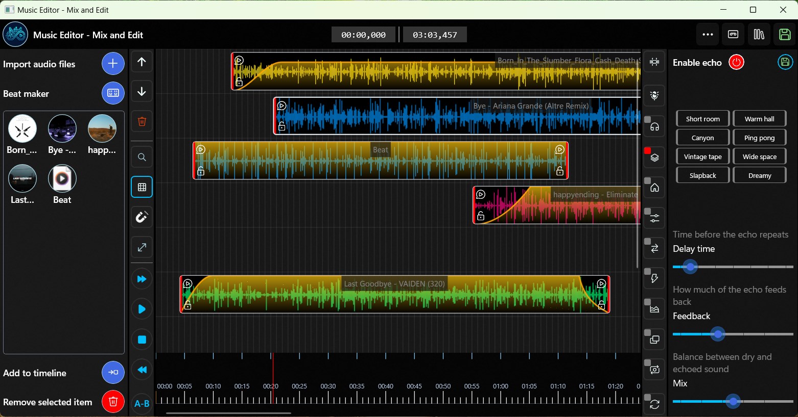 Music Editor - Mix and Edit