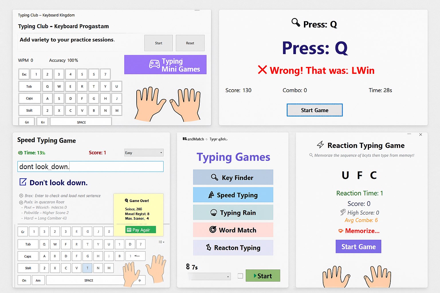 Typing Club – Keyboard Kingdom