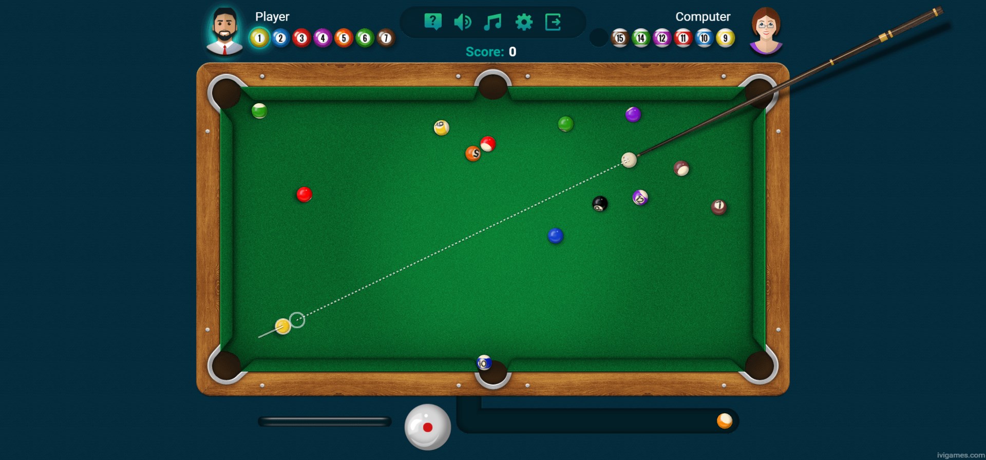 8 Ball Billiards - Super Challenge