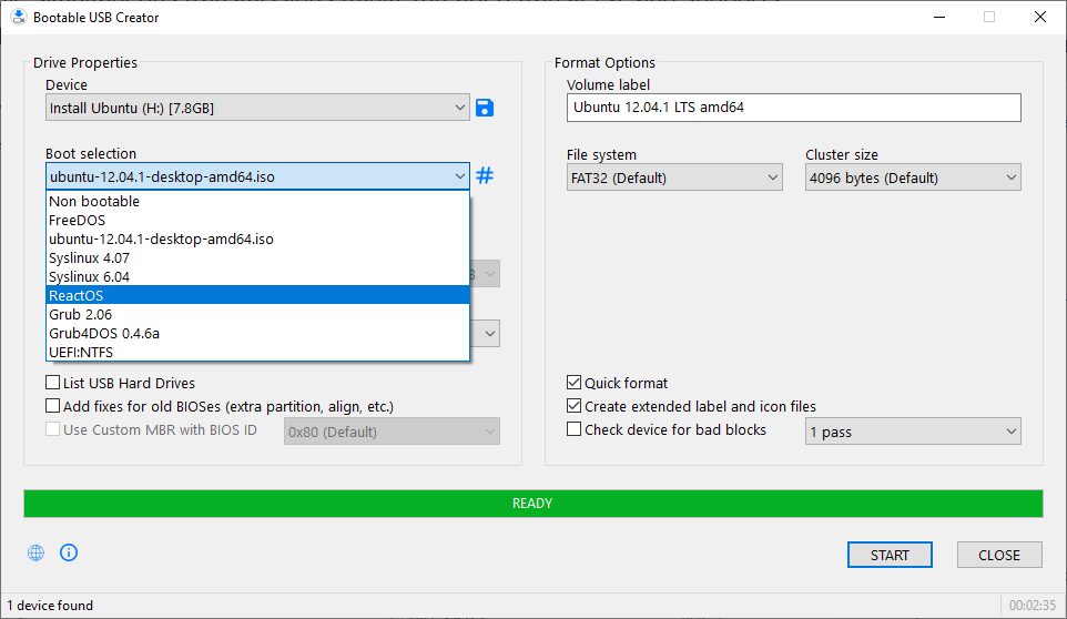 Bootable USB Creator