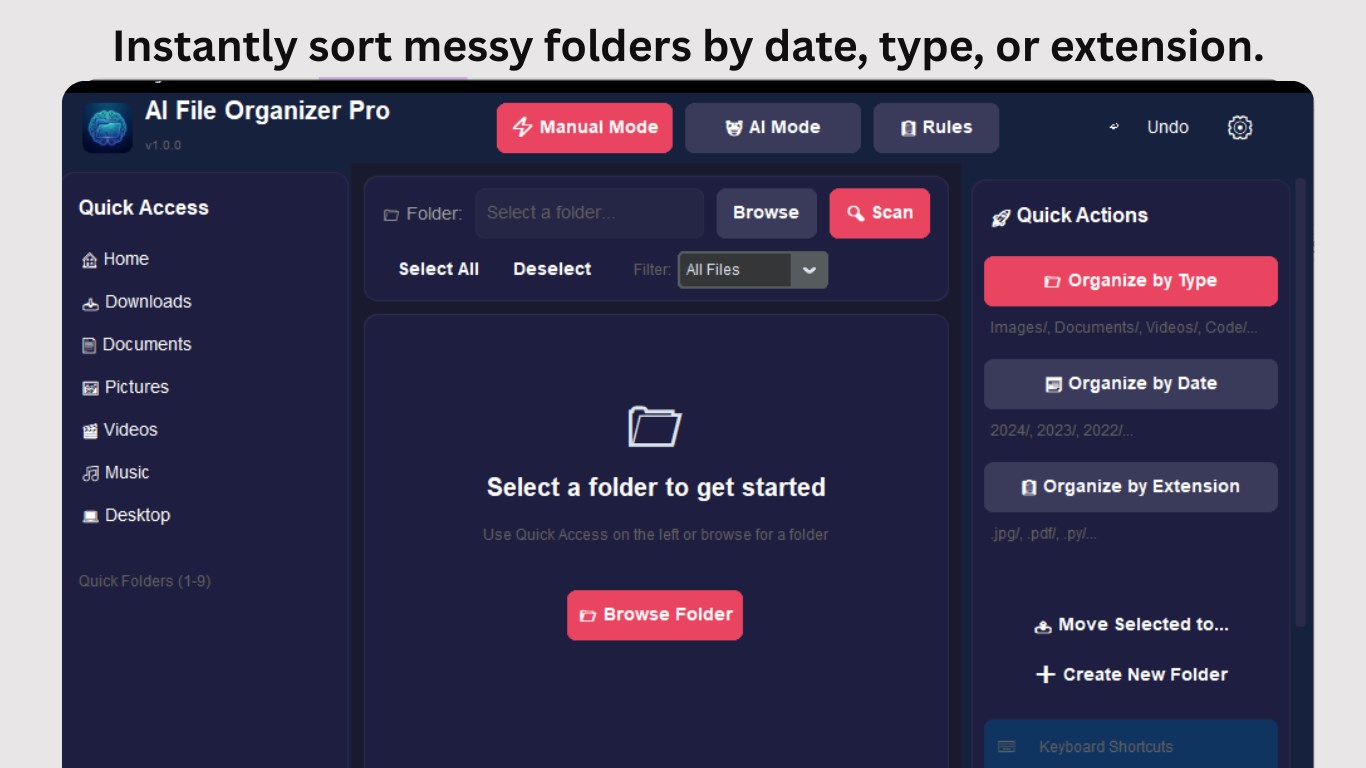 AI File Organizer Pro