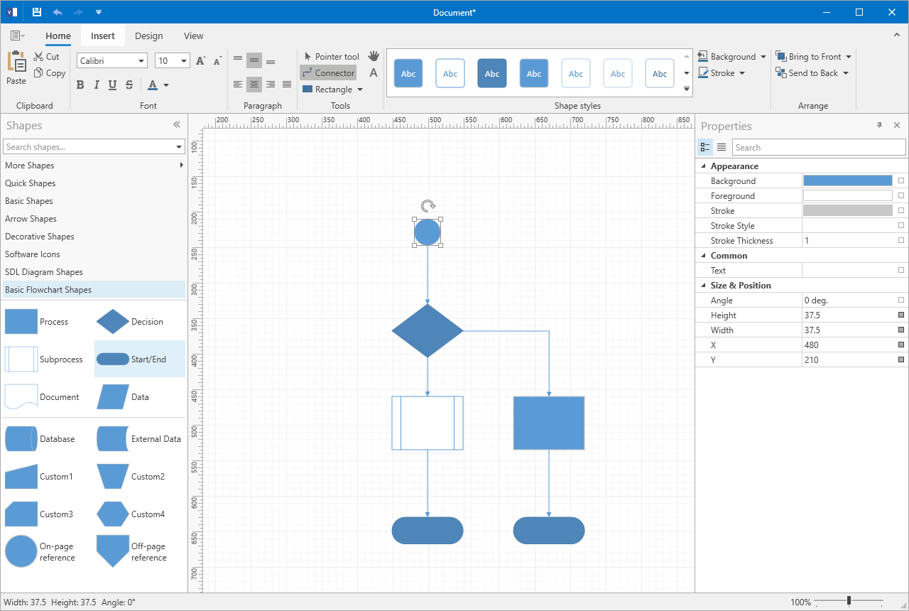Draw Diagram: For MS Visio
