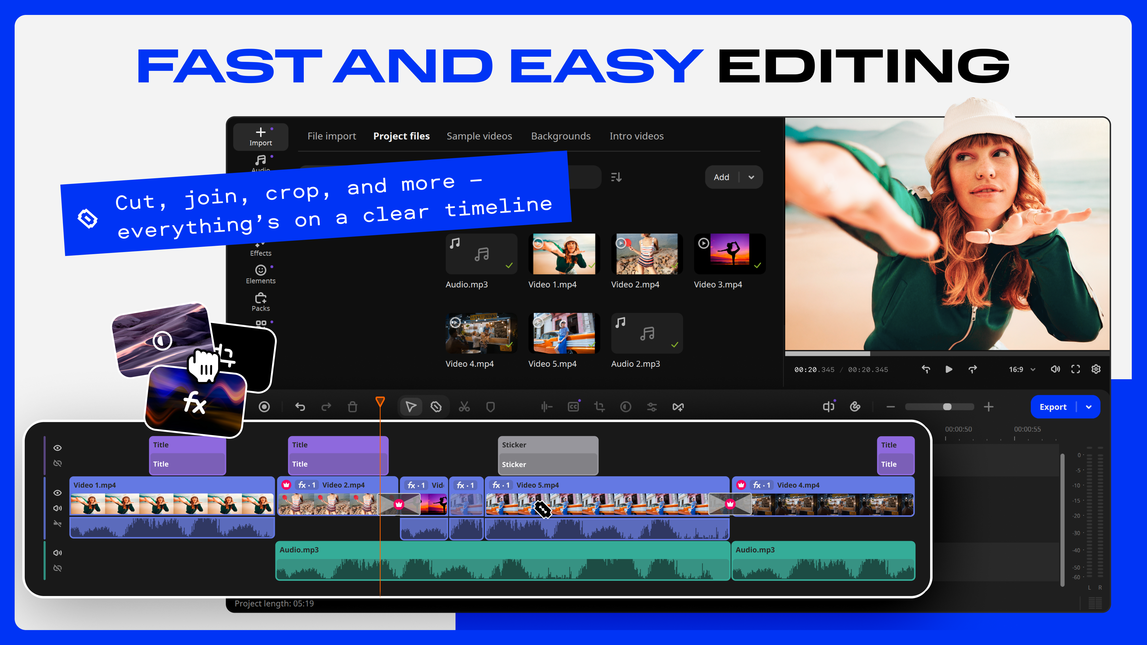 Movavi Video Editor - Movie Maker