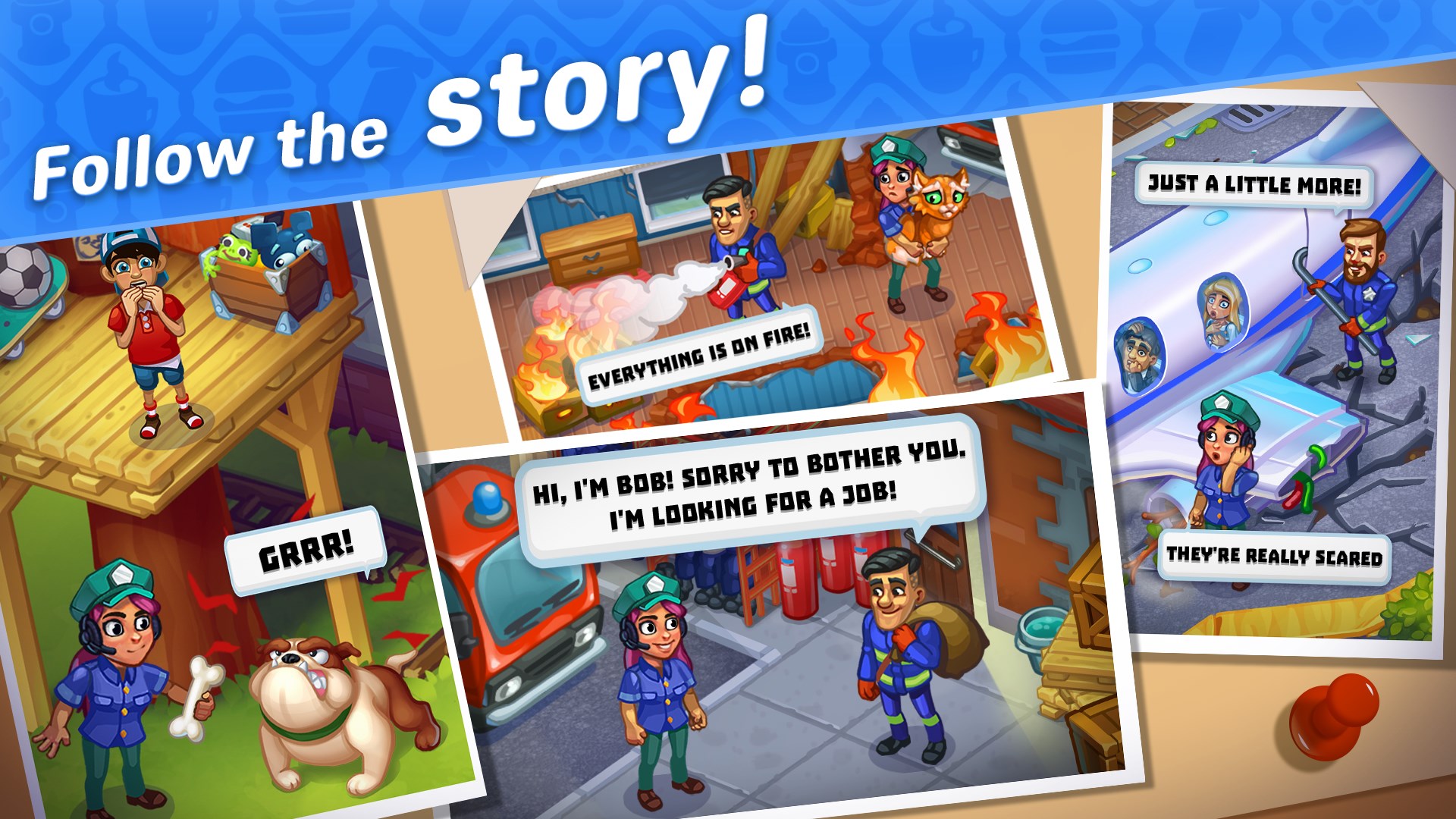 Rescue Dash Time Management Game