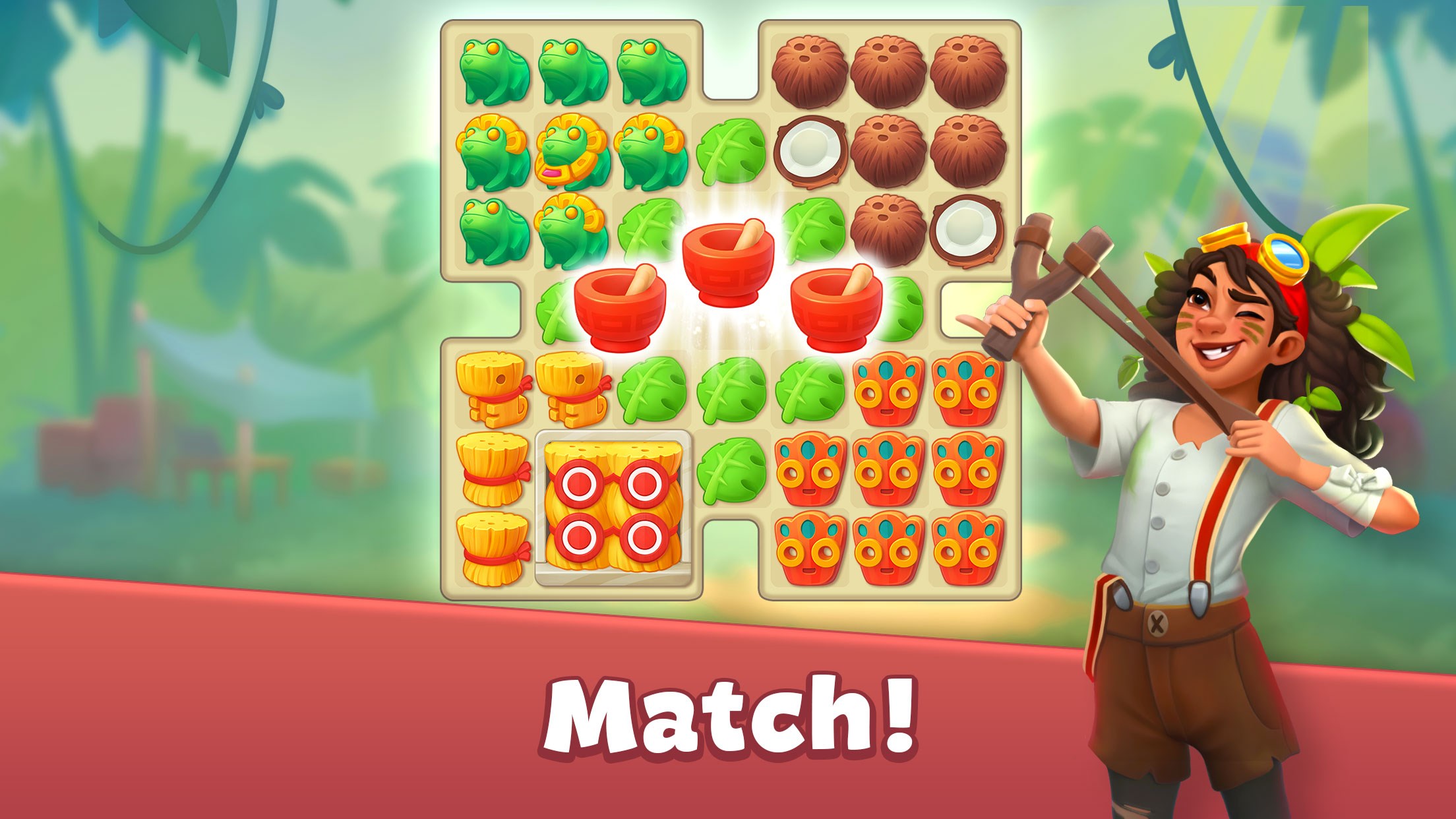 Cradle of Maya: Match 3 Adventure