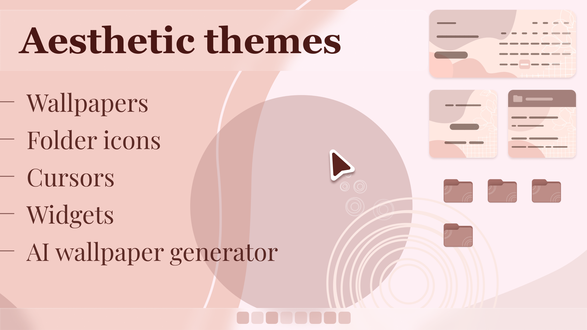Aesthetic Desktop Themes - HD Wallpapers & Widgets