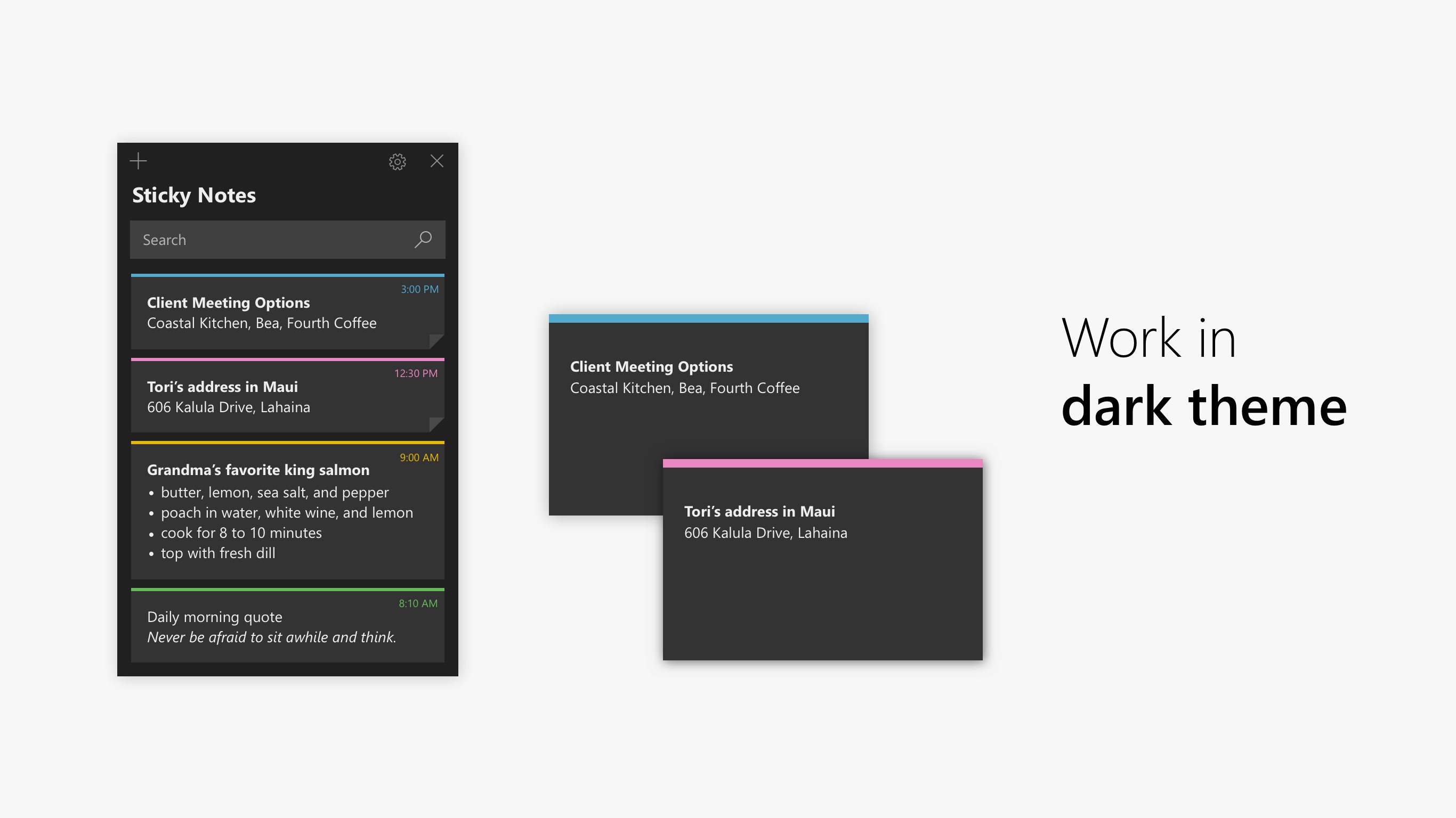 Microsoft Sticky Notes