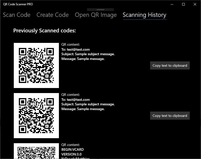 QR Code Scanner PRO