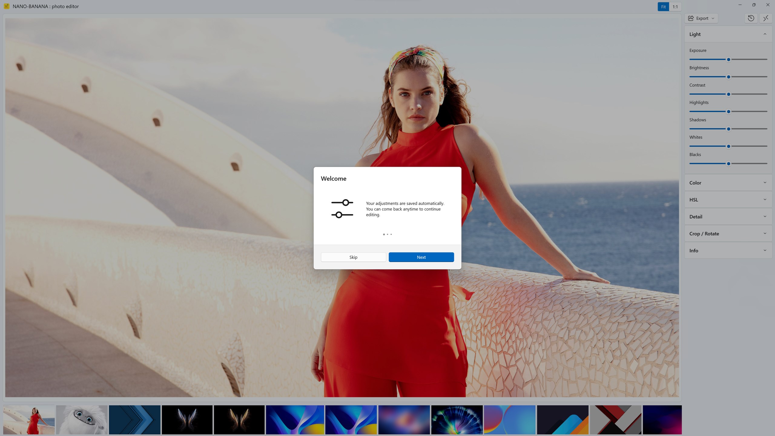 NANO-BANANA : photo editor