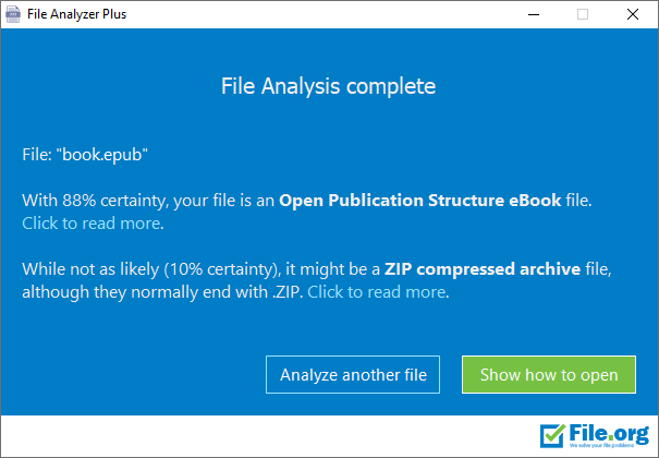 File Analyzer Plus