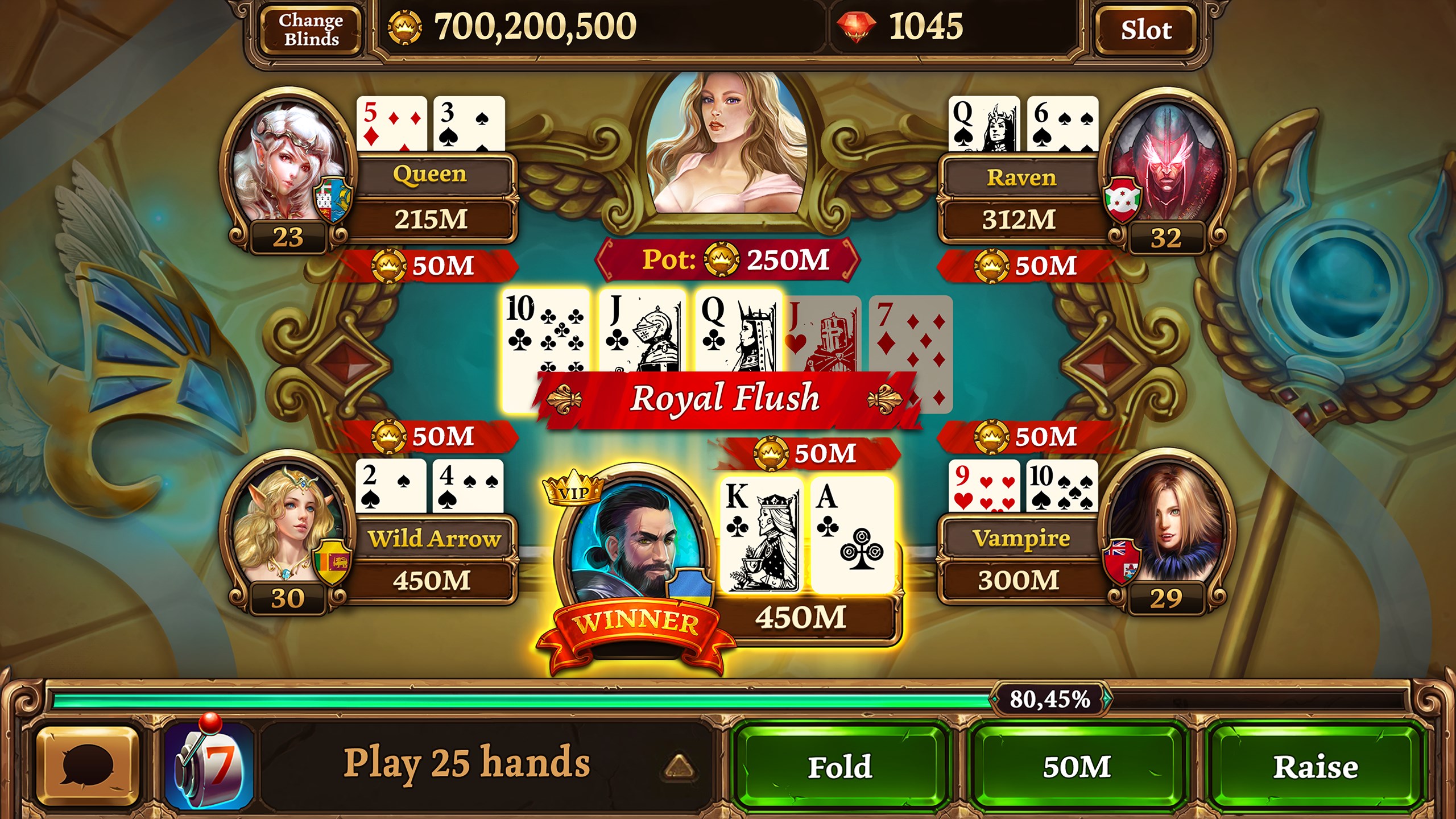Scatter HoldEm Poker