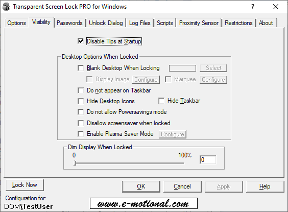 Transparent Screen Lock PRO