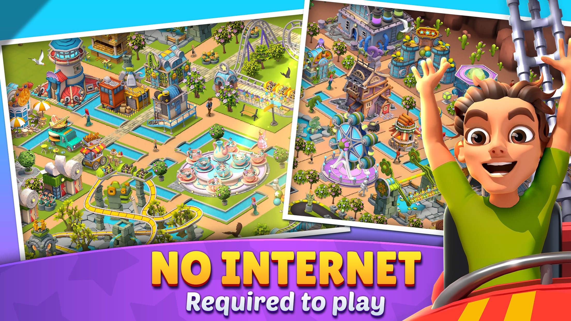 Roller Coaster Life: Theme Park