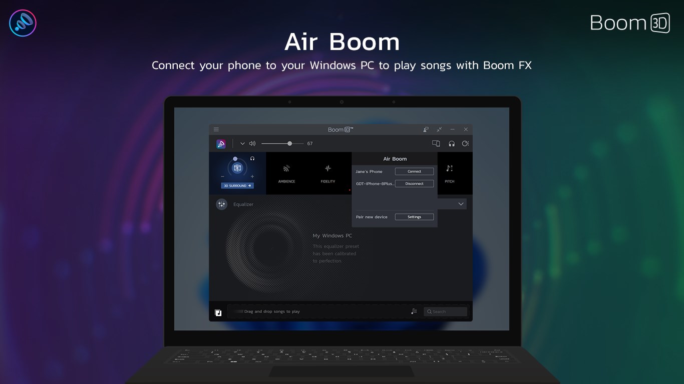 Boom 3D: Audio Enhancer, Equalizer & Bass
