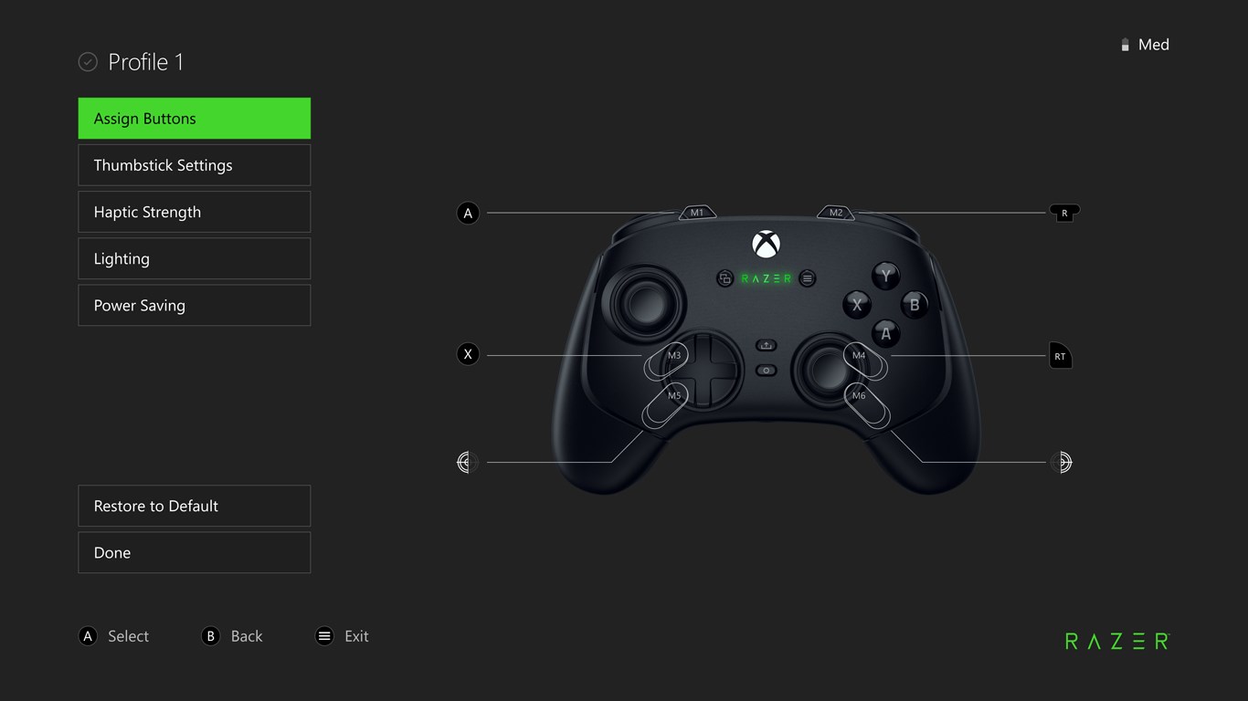 Razer Controller Setup For Xbox