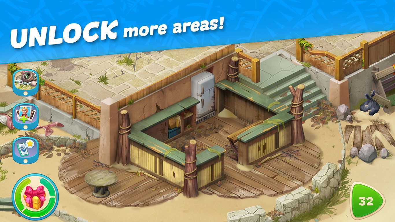 Hawaii Match-3 Mania: Home Renovation by G5 Games