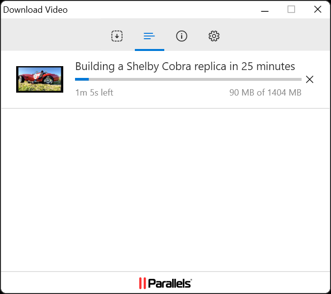 Parallels Toolbox