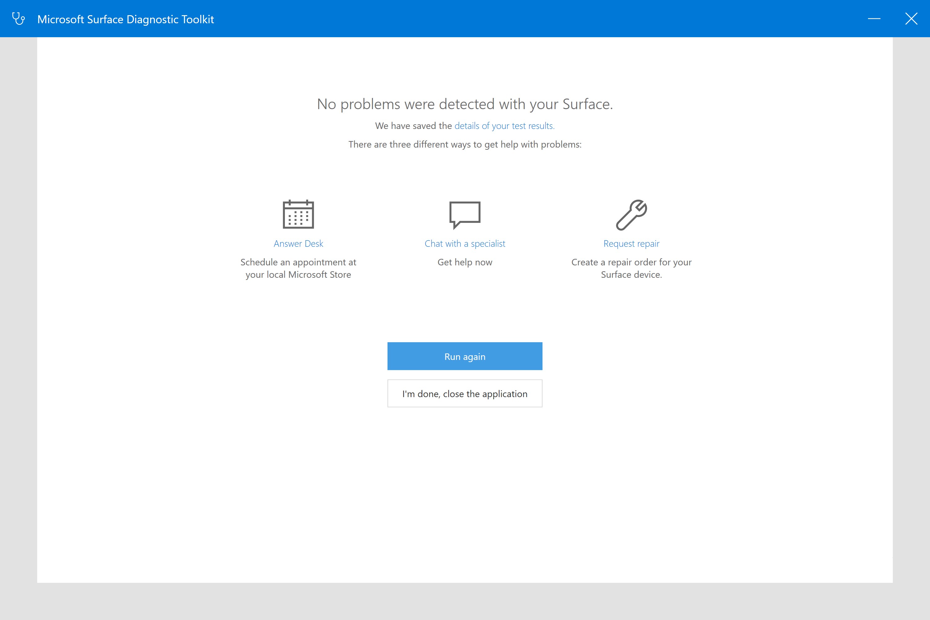 Surface Diagnostic Toolkit
