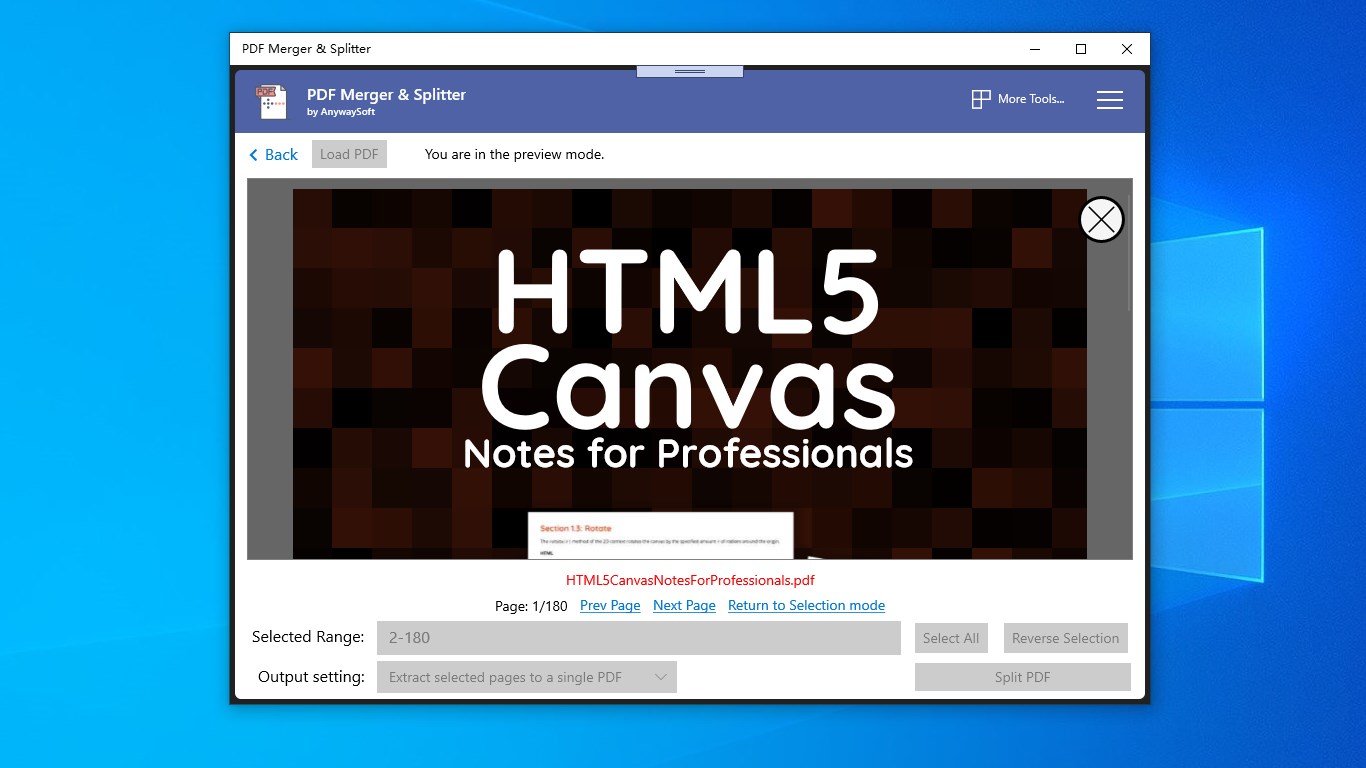 PDF Merger & Splitter