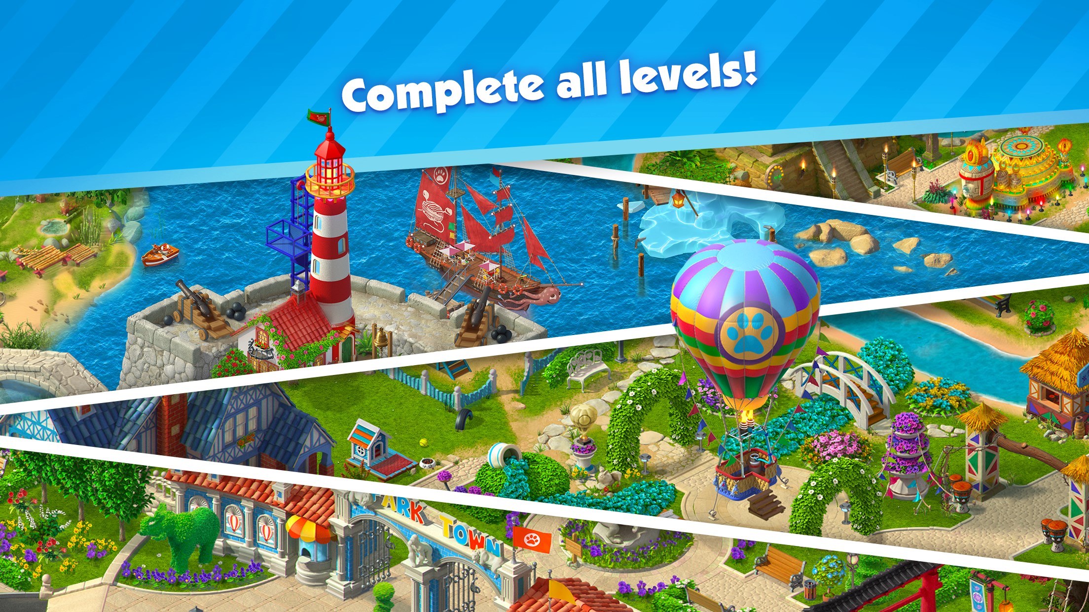 Park Town: Match 3 Game with a story