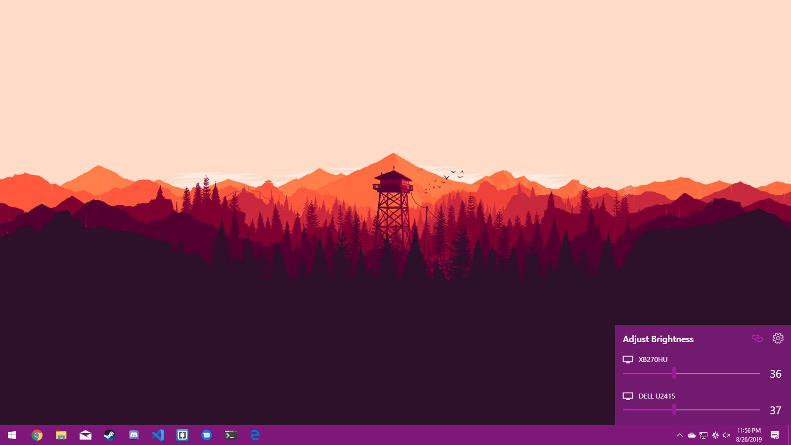 Twinkle Tray: Brightness Slider