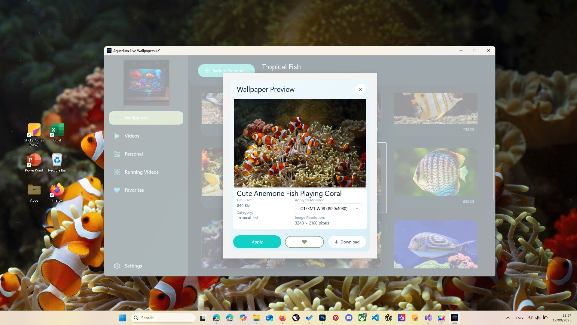 Aquarium Live Wallpapers 4K — Desktop & Lock Screen