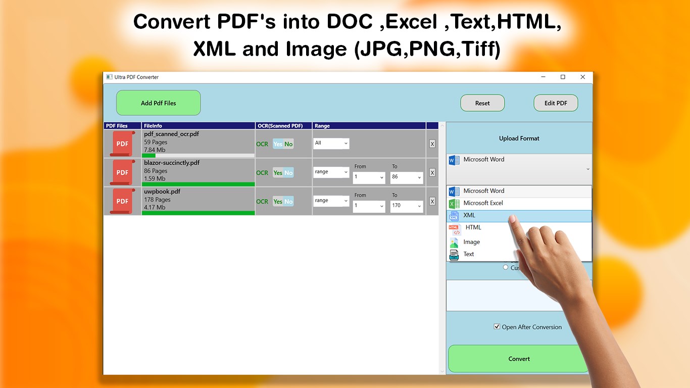 PDF Converter Pro : PDF To DOCX