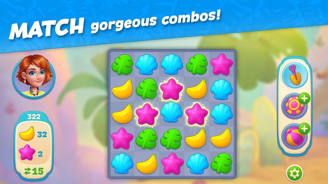 Hawaii Match-3 Mania: Home Renovation by G5 Games