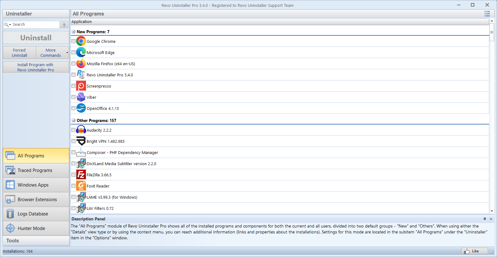 Revo Uninstaller Pro