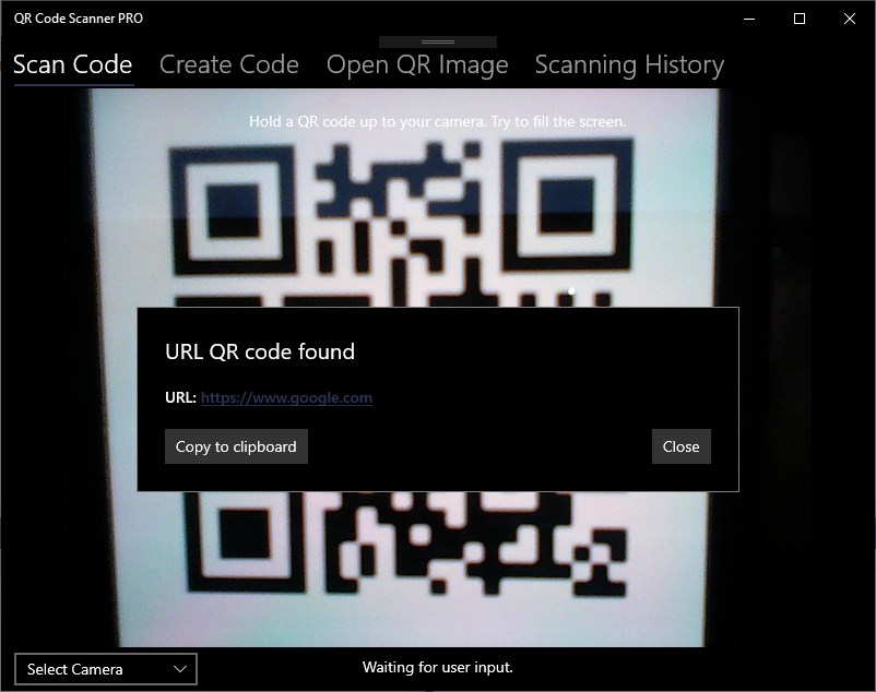 QR Code Scanner PRO