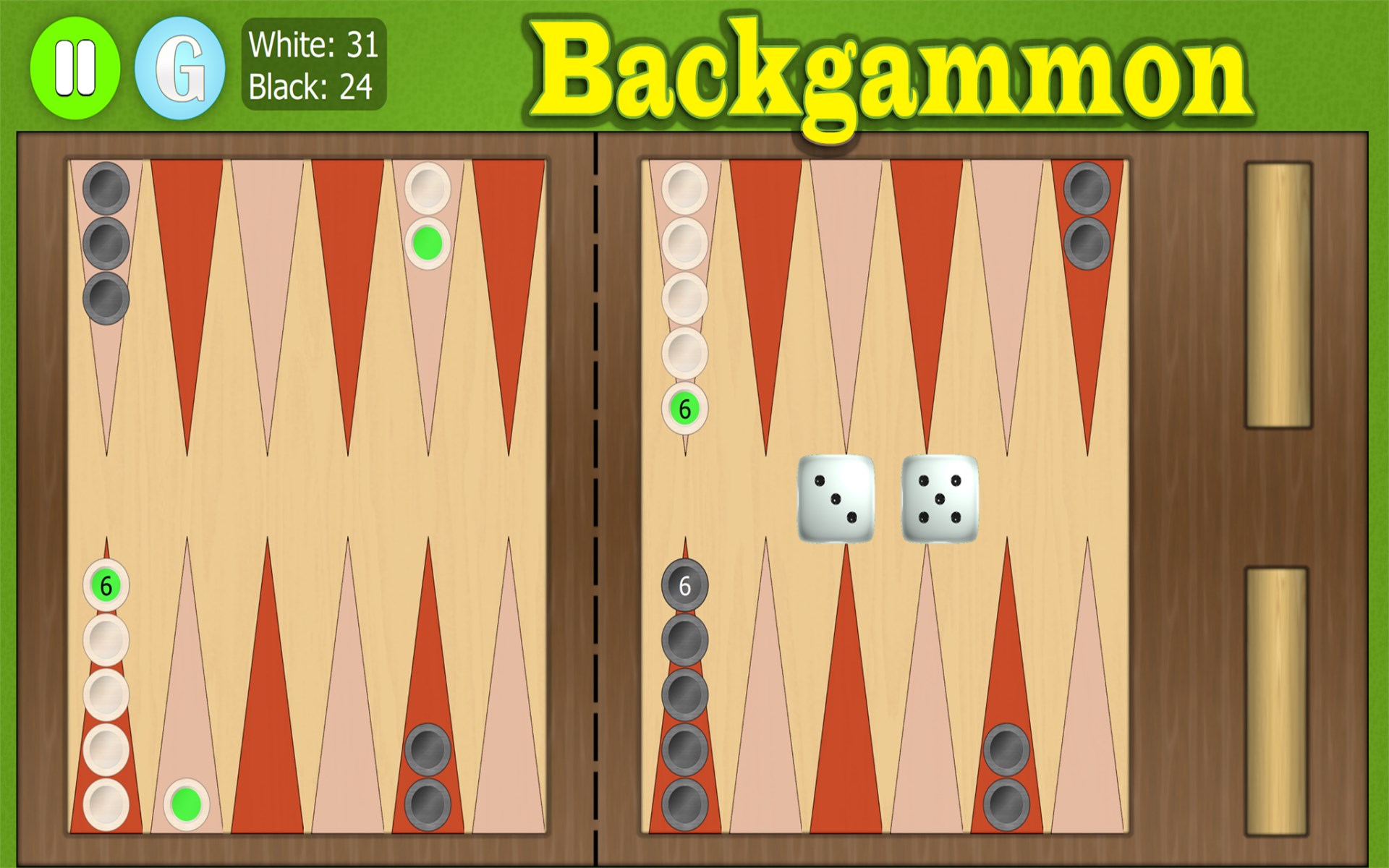 Backgammon Ultimate.