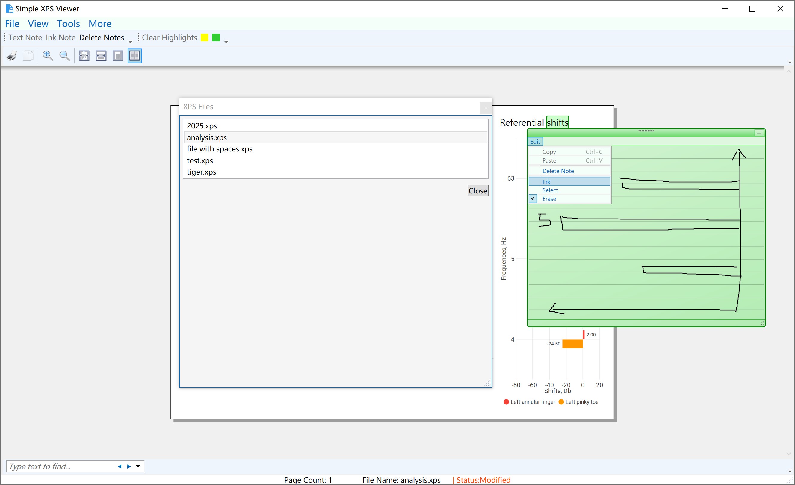 Simple XPS Viewer-XPS Read and Write