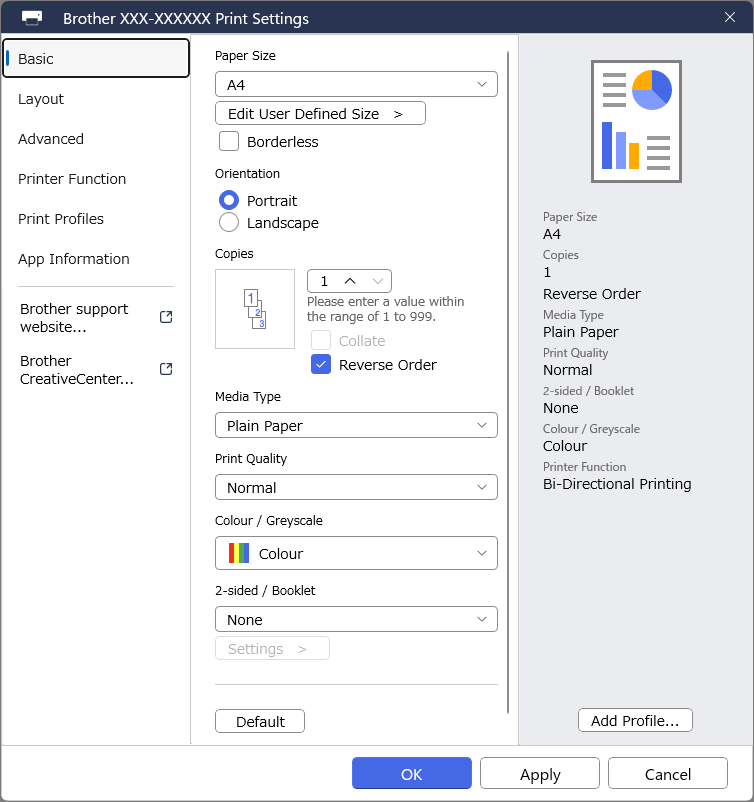 Brother Print Support App