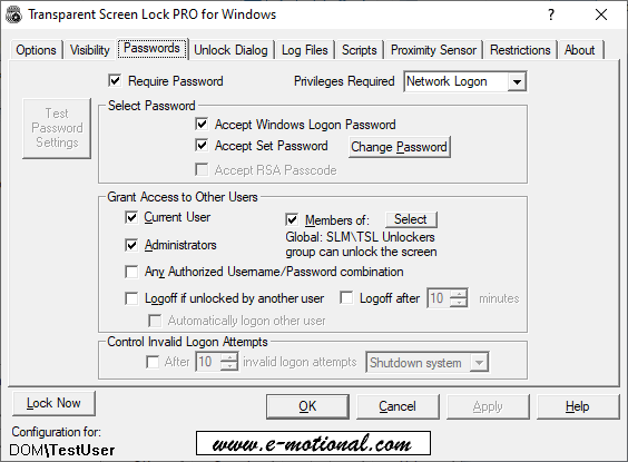 Transparent Screen Lock PRO