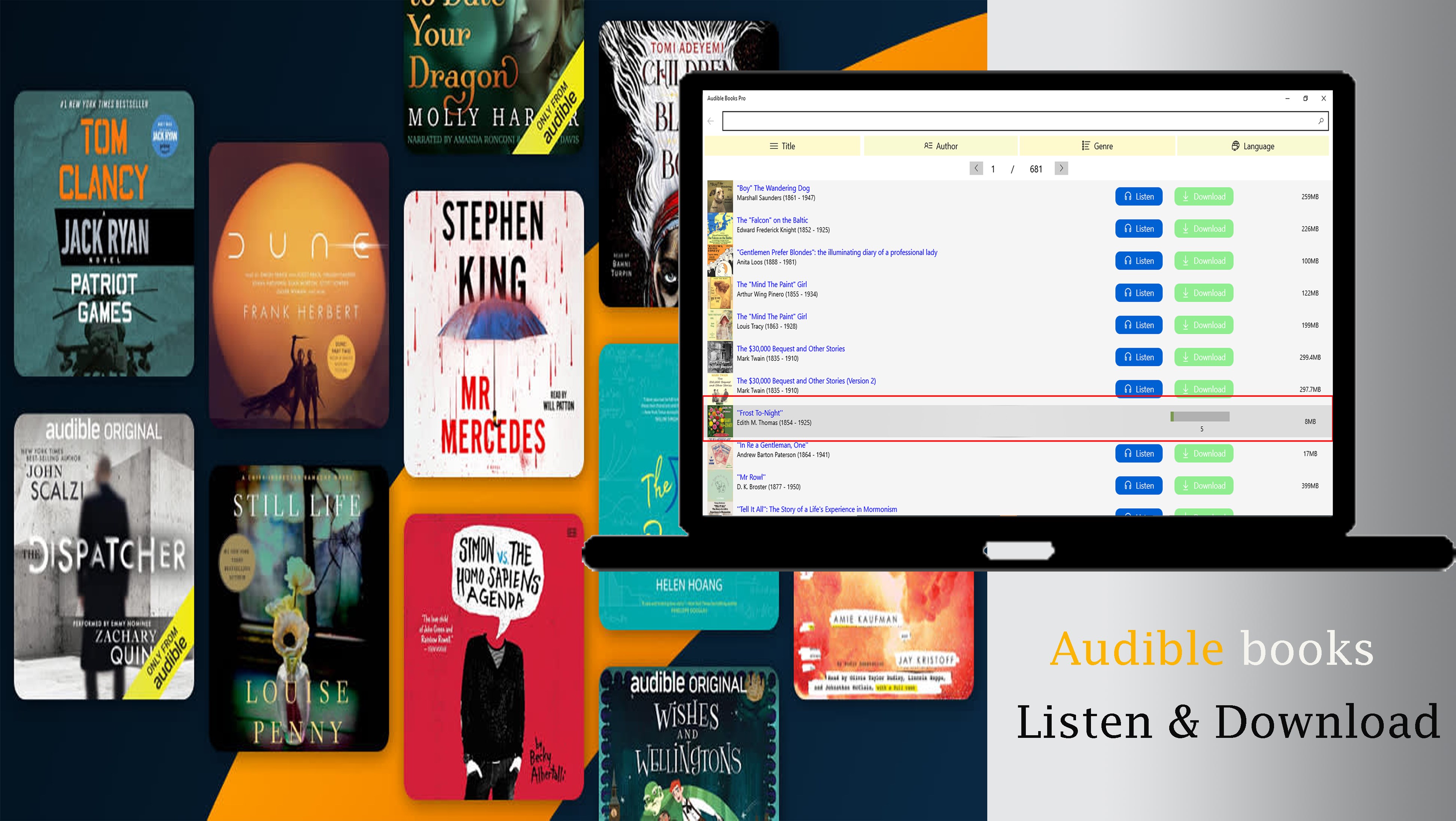 Audible book Player & Downloader