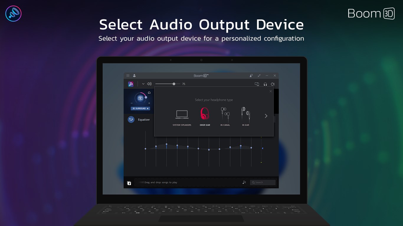 Boom 3D: Audio Enhancer, Equalizer & Bass