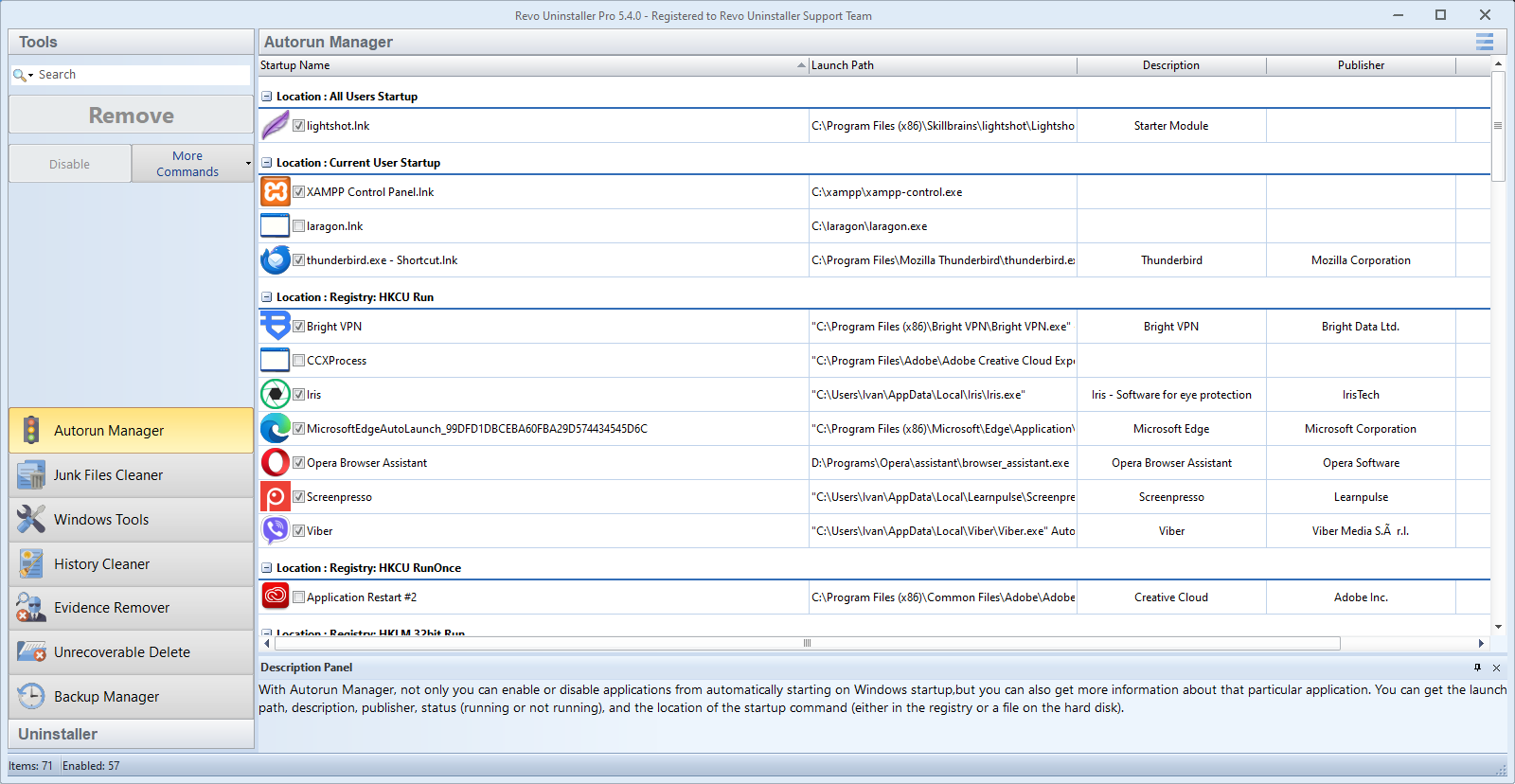 Revo Uninstaller Pro