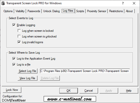 Transparent Screen Lock PRO