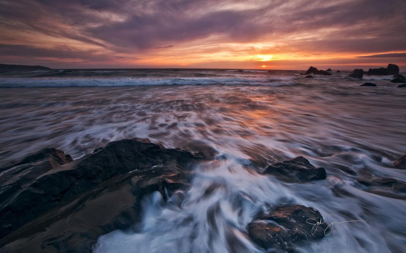 Beach Sunsets by Josh Sommers