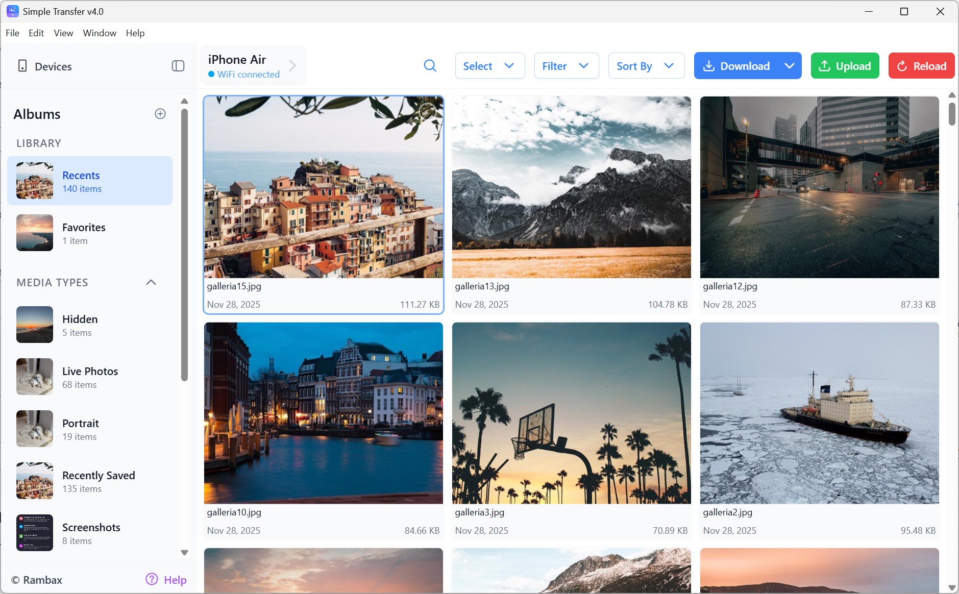 Simple Transfer - Photos & Videos