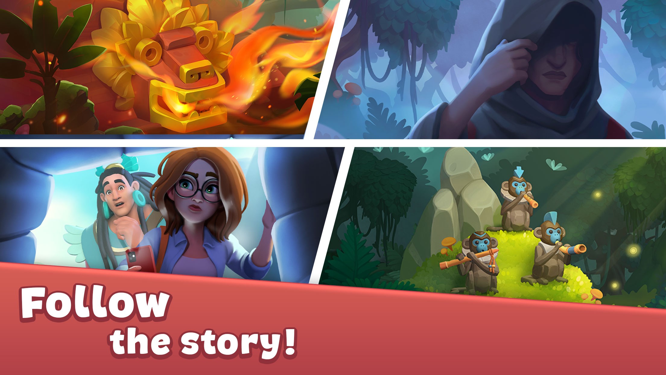 Cradle of Maya: Match 3 Adventure