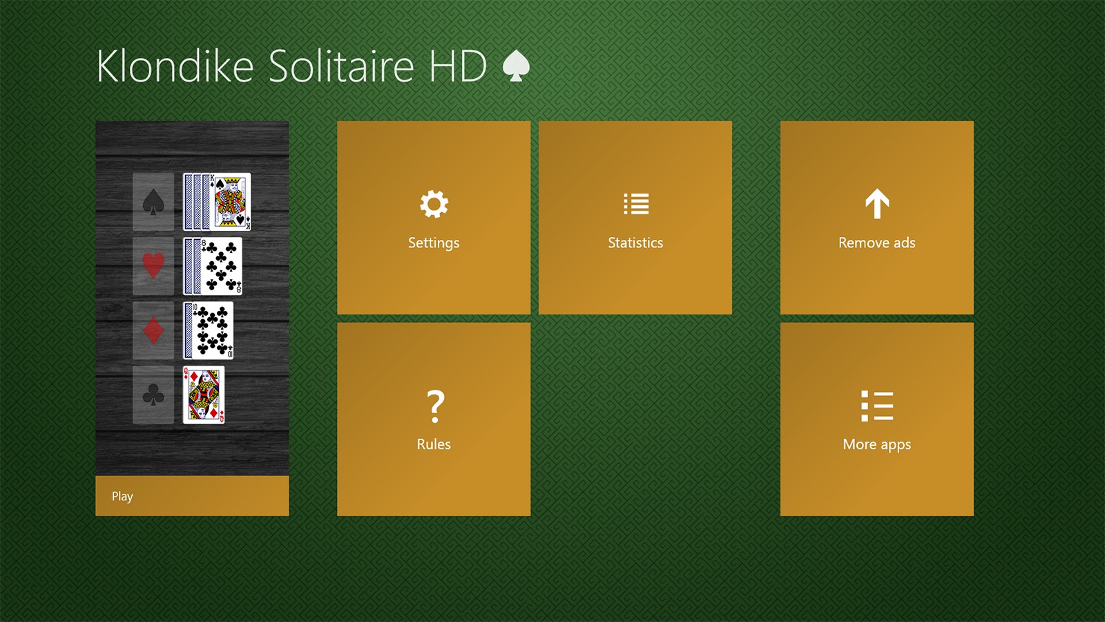 Klondike Solitaire HD Free
