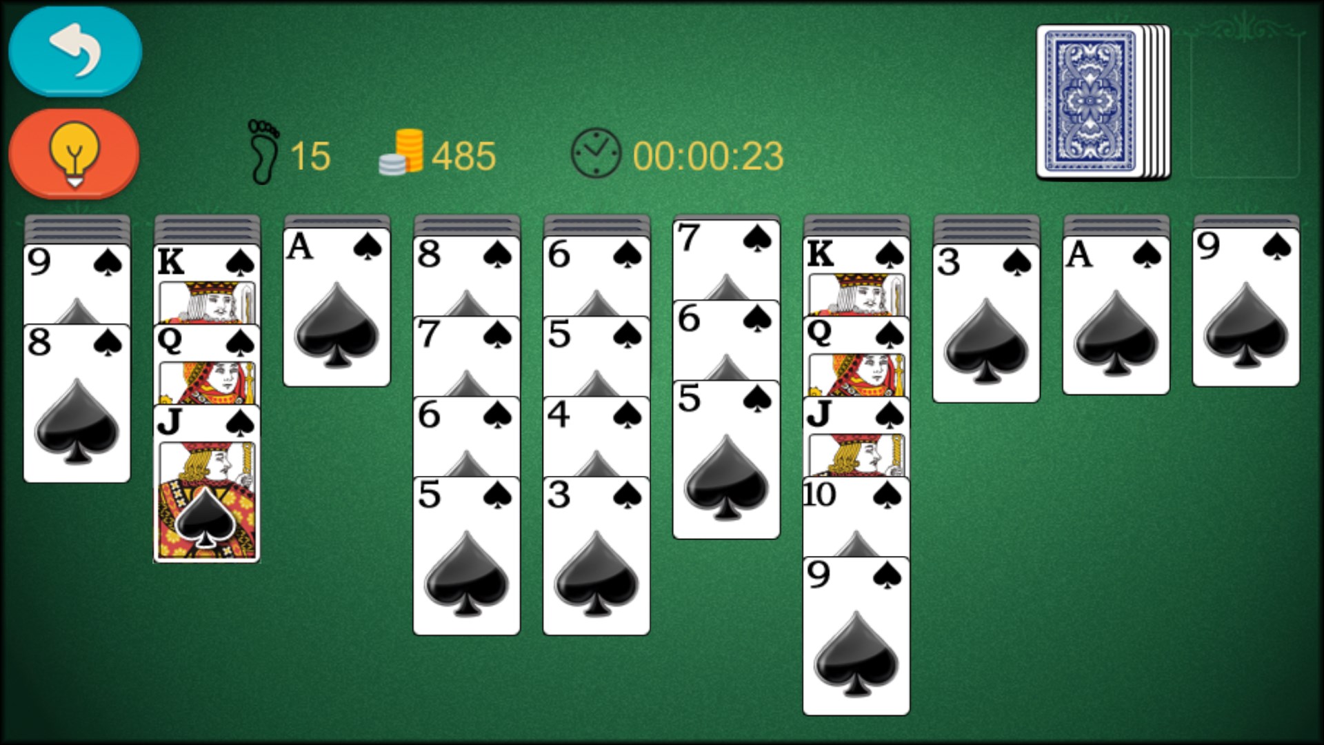 Spider Solitaire Classic!