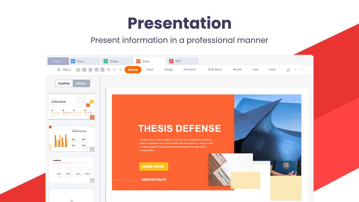 WPS Office Suite - PDF, Docs, Spreadsheet, Slide View & Edit