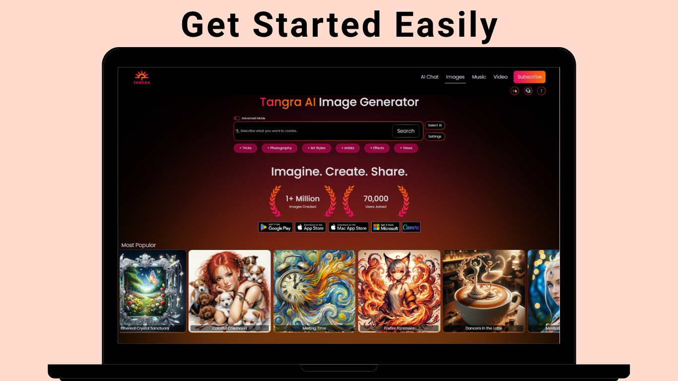 Tangra AI Image Generator