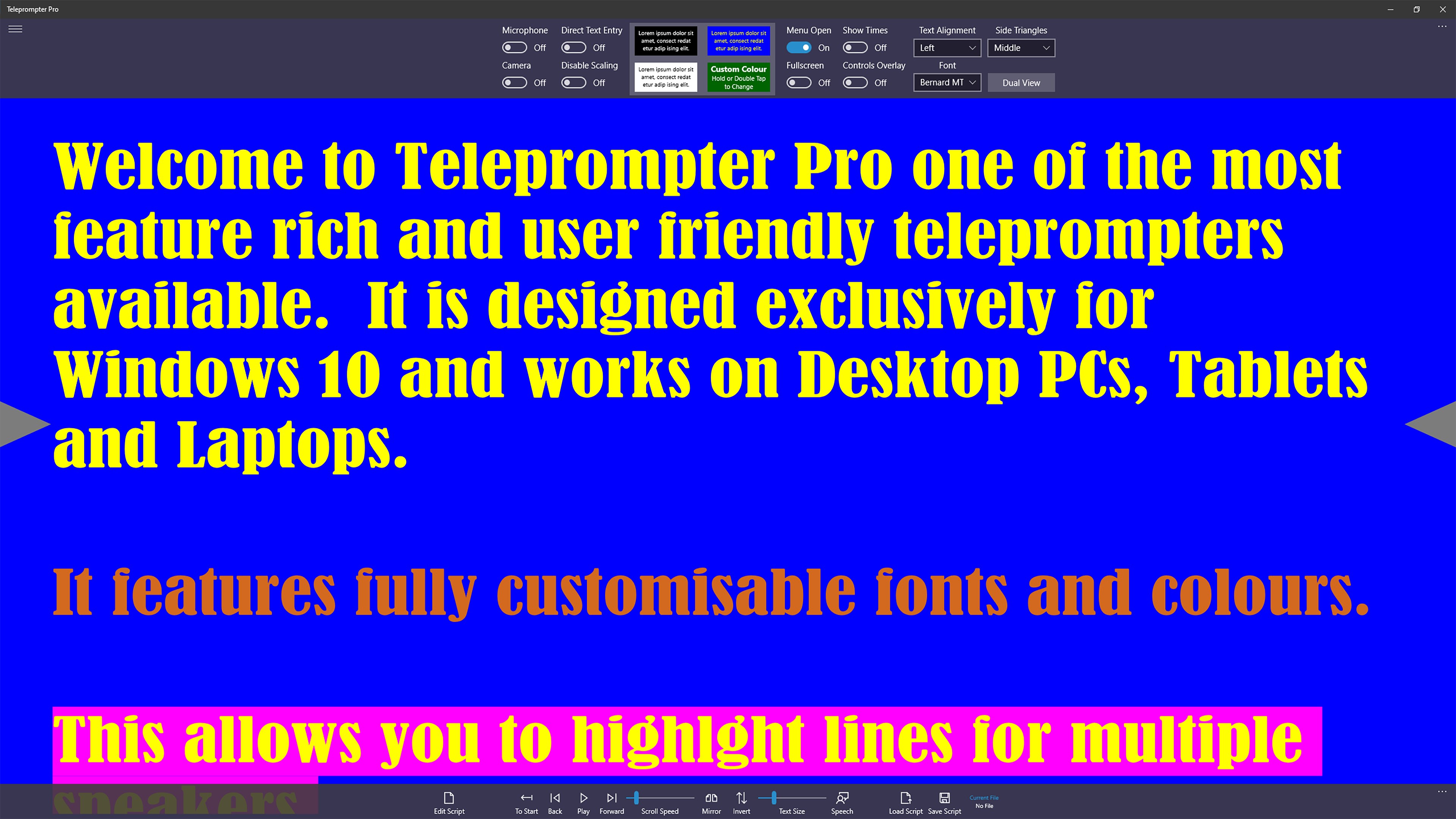 Teleprompter Pro